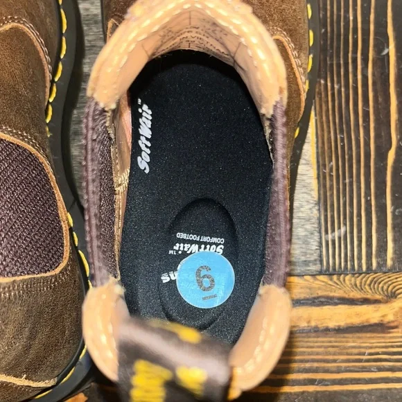 Dr. Martens Dark Brown Leather Boots NWOT - Picture 7 of 12